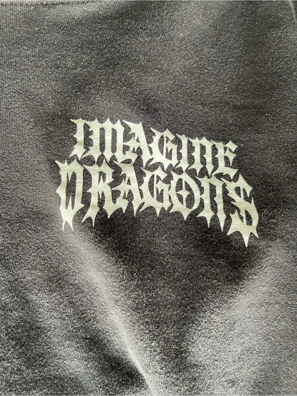 Imagine Dragons Logo Black Crewneck Hoodie - Men